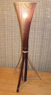 table torchiere bamboo e-luminary
