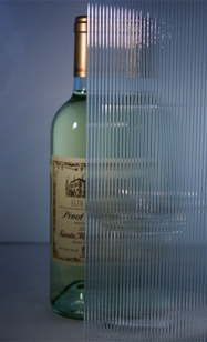 European Clear Corduroy Patterned Glass