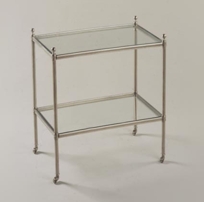 Rectangular Glass Etagere