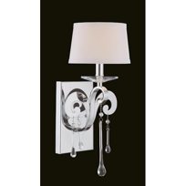 Niva Polished Chrome One-Light Wall Sconce