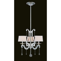 Niva Polished Chrome Three-Light Chandelier