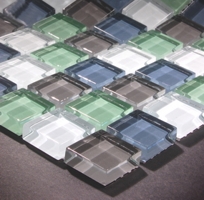 Crystal Glass Tile- Cold Blend Glass Tile - COB0002
