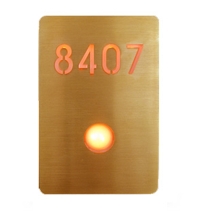 Illuminated Signage + Room Numbers