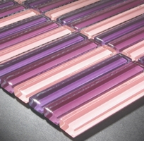 Crystal Glass Tile- Cherry Blossom Glass Tile - COB0012