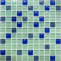 Crystal Glass Tile- Glazed Ocean Glass Tile - DA423