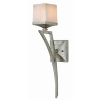 San Simeon Silver Leaf One-Light Wall Sconce