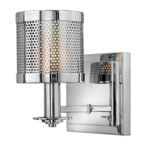 Studio Polished Chrome One-Light Bath Fixture
