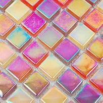 Crystal Glass Tile- Kaleidoscope Glass Tile-MER0004