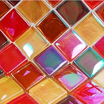Crystal Glass Tile- Radiant Sparkles Glass Tile-MER0005