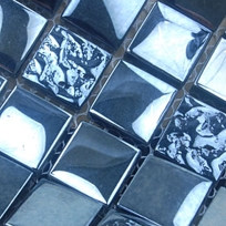 Crystal Glass Tile- Mercury Glass Tile-MER0009