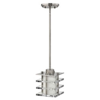 Luxe Brushed Nickel Mini Pendant