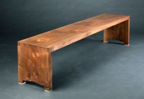 Walnut Bench