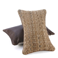 Woven Cowhide Pillow