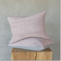 Woven Leather Pillow
