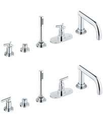 Atrio Thermostatic Roman Tub Filler, 21 059