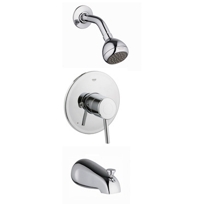 Concetto Shower Combination PBV Trim, 35 009