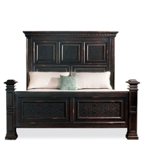 King Size Panel Bed 392-H09B F09B R09B