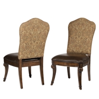 Upholstered Side and Arm Chairs 314-541; 314-542