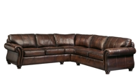 Van Gogh Leather Sectional Group 1991L