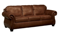 Vincent Leather Sofa Sleeper 1557SL