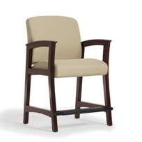 Capital Hip Chair, Wood Arm, Wood Cap