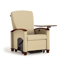 Cove Sleep Position Recliner, Wood Cap