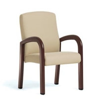 Curie Patient Chair, Open Arm, Mid Back