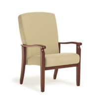 Versant Patient Chair, Wood Arm, Wood Cap