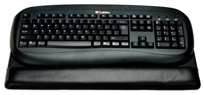 A1015: Black Leather Keyboard Pad