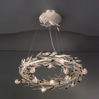 14325 ELIAS, 12-LIGHT CHANDELIER