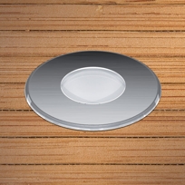 19249 IN-FLOOR, 6-LIGHT IN-FLOOR LED LARGE ROUND FLOOR LIGHT