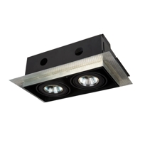 TE212 2-LIGHT MR16 W/O TRANSFORMER, 2-LIGHT MR16 TRIMLESS MULTIPLE