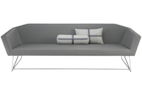 Swept sofa