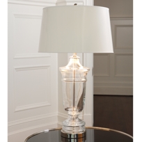 Glass Urn Lamp