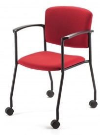 trix - armchair with casters - 665