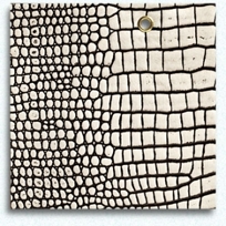 Croco Loco Pequeno - White/Black