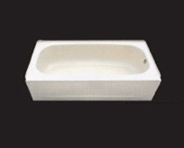 steel plate bath tub