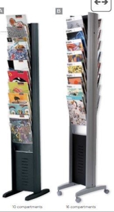 10 and 16 compartment «EPI» literature displays