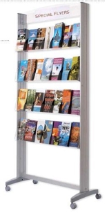 Single-sided special flyers display