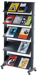 Single-sided «XL» literature display