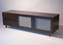 DR-103E-Frosted-Glass Dresser/Buffet