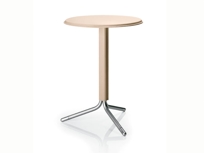 Bix Side Table, Leather