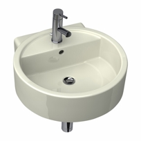Solutions Round Wall-Mounted Lavatory