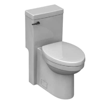 Solutions One-Piece Compact Elongated Toilet