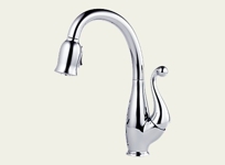 Floriano Single Handle Kitchen Pull Down Faucet