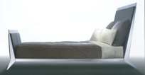 stainless steel bed