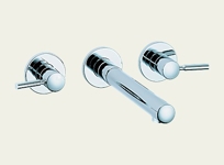 Quiessence Two Handle Wall Mount Bath Faucet