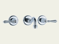 Tresa Two Handle Wall Mount Bath or Kitchen Faucet