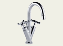 Trevi Cross Single Hole Mount Bath Faucet