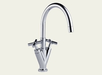 Trevi Cross Two Handle Kitchen Faucet